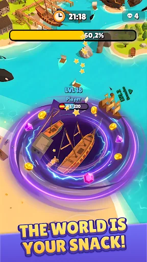 Hole.io screenshot 4